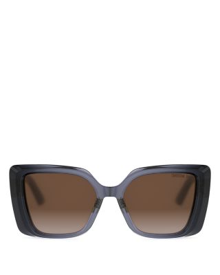 DiorMidnight S5I Square Sunglasses, 55mm