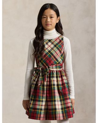 Girls' Plaid Taffeta Dress - Big Kid, Little Kid