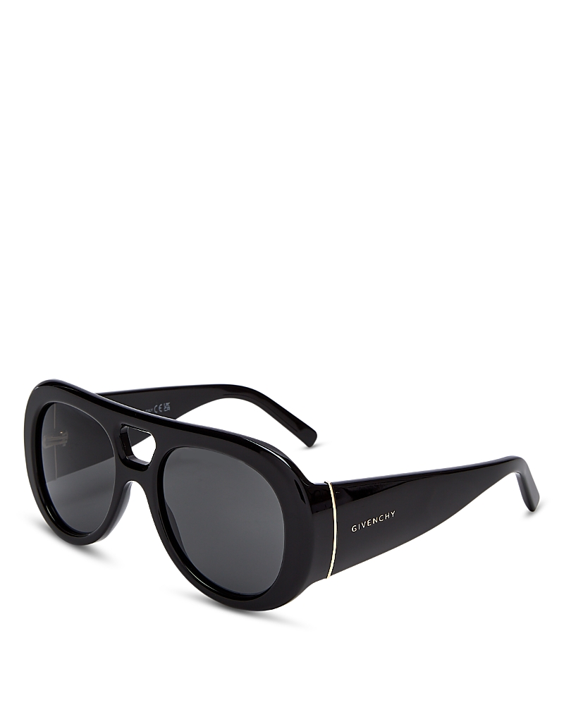 Givenchy Round Sunglasses, 53mm In Black