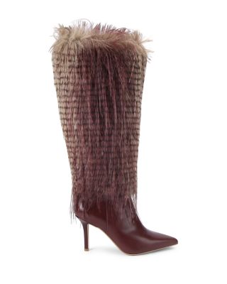 Women's Faux Fur Kensington Boots
