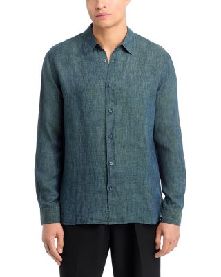 Justin Lilo Stitched Regular Fit Button Down Shirt