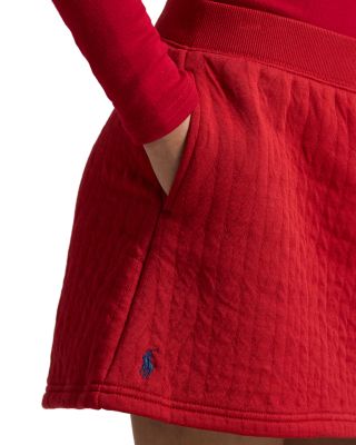 Girls' Quilted Cable Motif Skirt - Big Kid