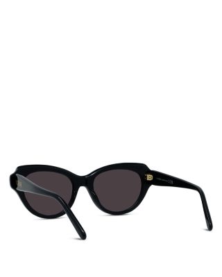 Slim Geometric Sunglasses, 53mm
