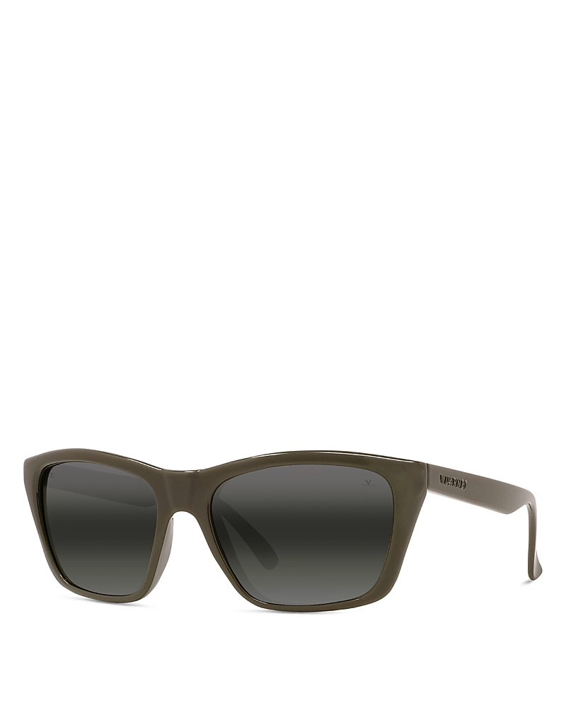 Vuarnet Legend 06 Originals Rectangle Sunglasses, 58mm In Green