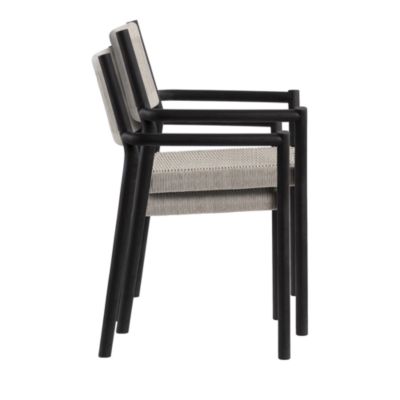 Kavala Stackable Dining Armchair, Set of 2