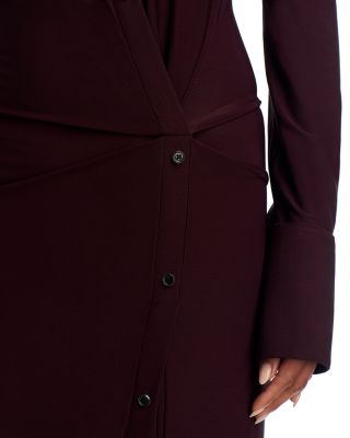 Twisted Maxi Shirtdress