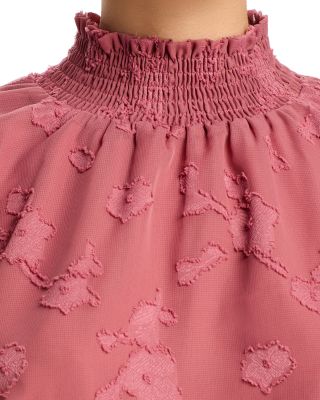 Fable Charm Mock Neck Top