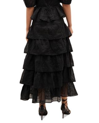 Christie Tiered Maxi Skirt