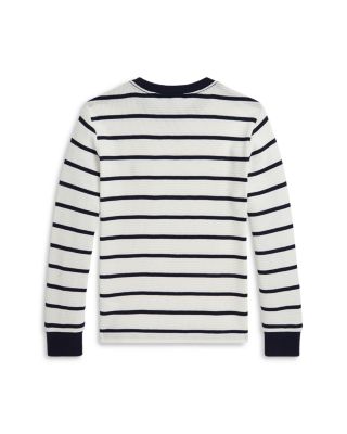 Boys' Waffle Knit Cotton Long Sleeve Tee - Big Kid