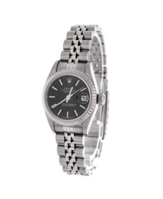  Oyster Perpetual Datejust Automatic Watch in Stainless Steel and White Gold 26mm