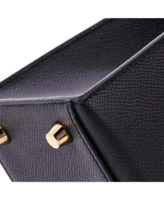  Kelly 25 Handbag Black Epsom with Gold Hardware
