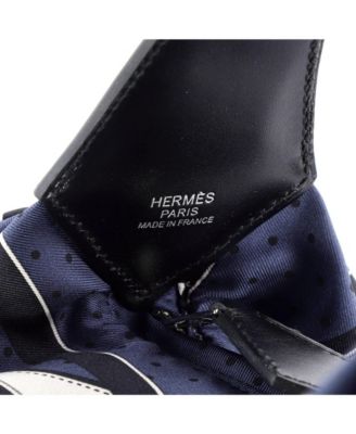   Balusoie Bag Printed Silk and Leather