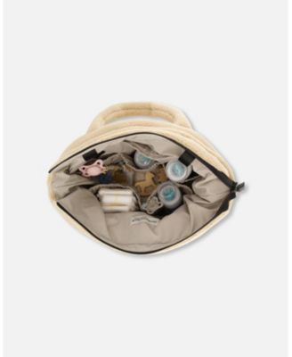 Adult Unisex Sherpa Tote-Style Diaper Bag