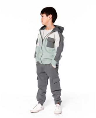Boys' Fleece Sweatpants with Cargo Pockets - Little Kid, Big Kid