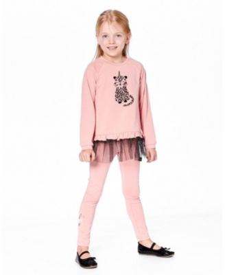 Girls' Organic Cotton Leggings - Little Kid