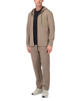 Cotton Blend Scuba Hoodie 