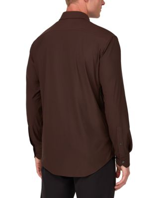 Slim Fit Stretch Nylon Shirt 