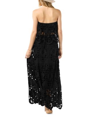 Bora Bora Eyelet Embroidered Strapless Top