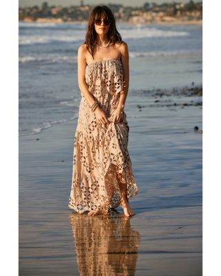 Bora Bora Eyelet Cutout Skirt