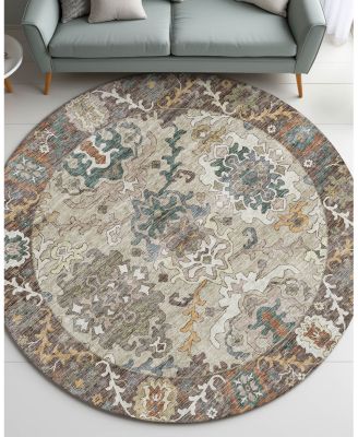 Dalyn Rug Company Silk Road SR5 Round Area Rug, 8'0"x8'0"