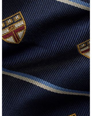 Striped Silk Repp Club Tie