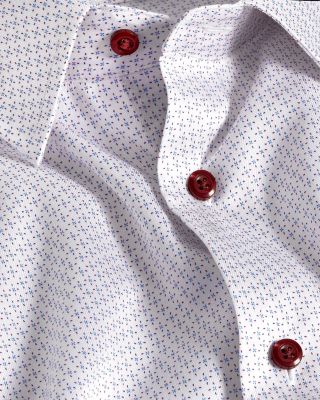 Trim Fit Printed Dress Shirt