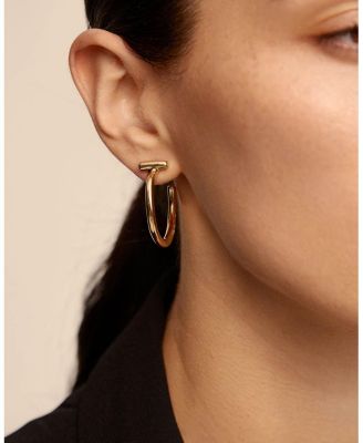  Polished Round Earrings
