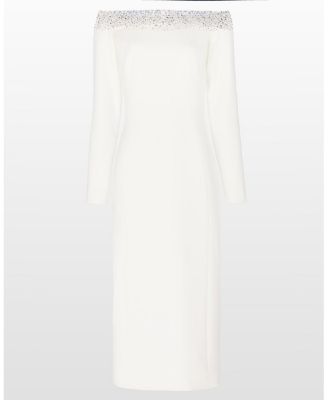 Calypso Off-the-Shoulder Midi Dress