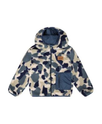 Unisex Reversible Mid-Season Sherpa Jacket - Big Kid