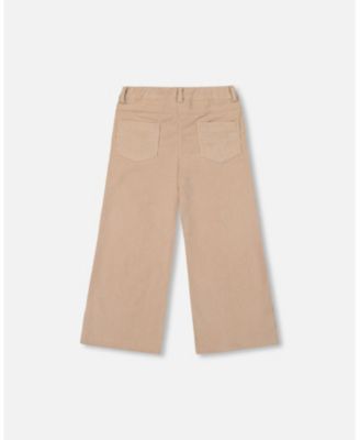 Girls' Wide Leg Corduroy Pants - Big Kid