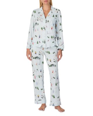 Printed Long Pajama Set