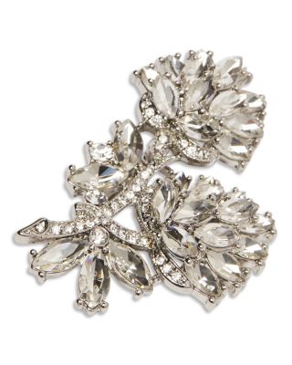 Civada Crystal Flower Brooch