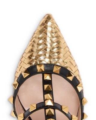 Women's Embellished Strappy Pumps