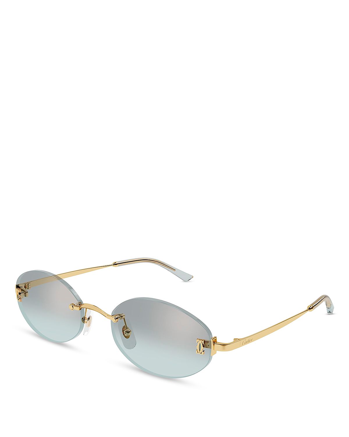 Cartier Oval Sunglasses, 55mm