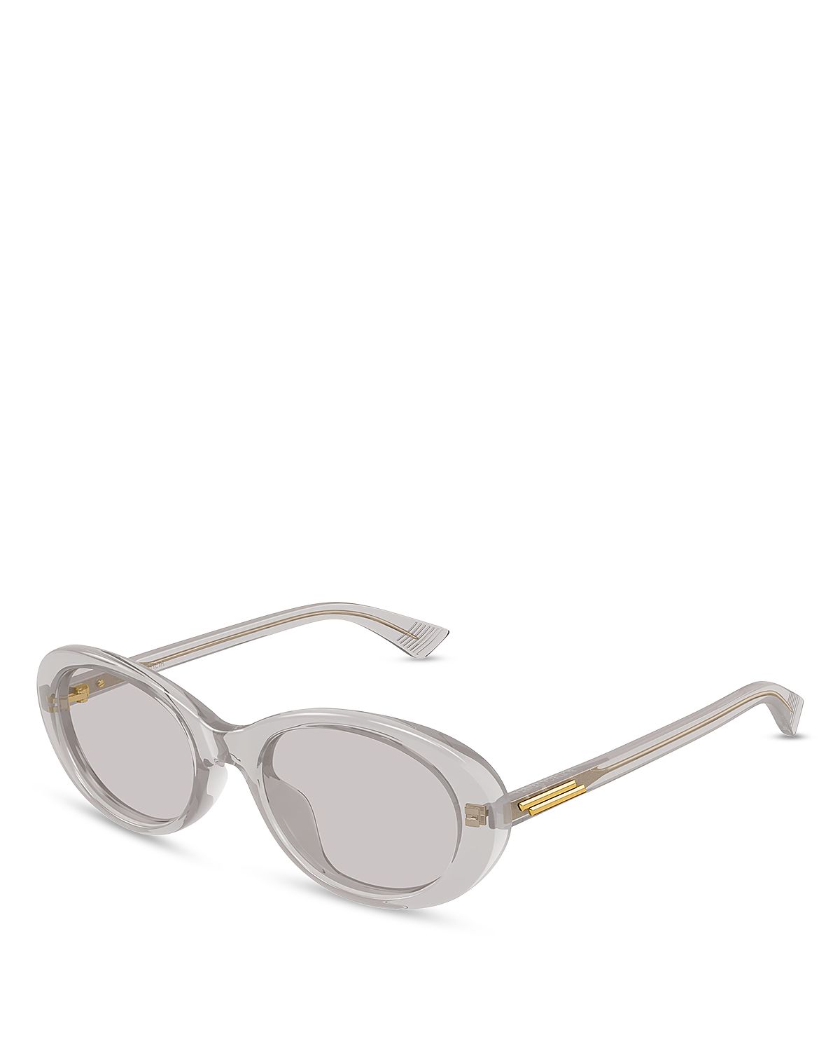 Bottega Veneta Oval Sunglasses, 54mm