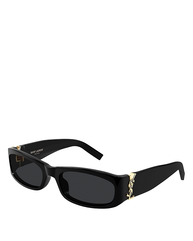 Saint Laurent Rectangular Sunglasses, 55mm