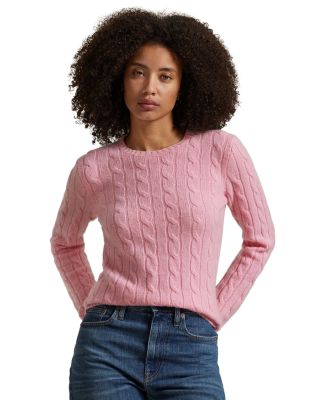 Cable Knit Cashmere Sweater