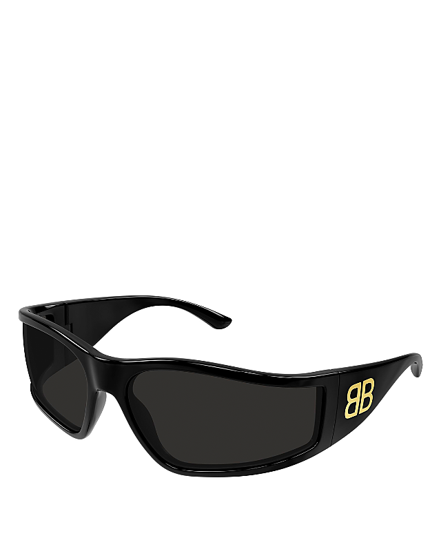 Balenciaga Mask Sunglasses, 74mm