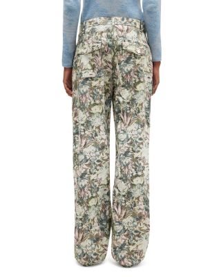 Printed Cargo Pants