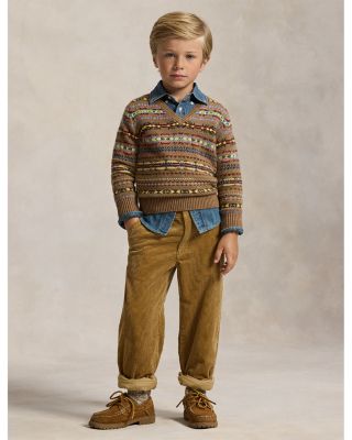 Boys' Bedford Straight Fit Corduroy Pant - Little Kid