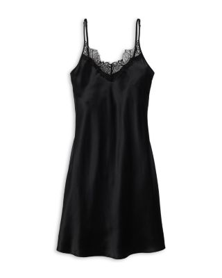Mulberry Silk Lace Slip Dress