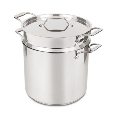 Simply Strain, Stainless Steel Multipot with Insert and Lid, 16-Quart