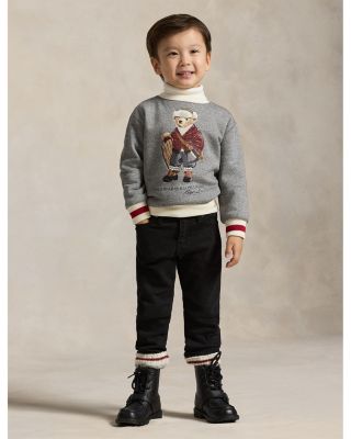 Boys' Polo Bear Fleece Sweatshirt - Little Kid