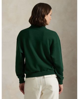 Polo Collar Fleece Pullover