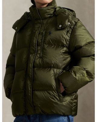 Water Repellent Quilted Down Jacket