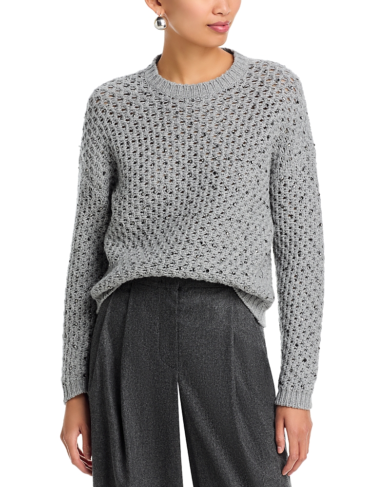 Fabiana Filippi Wool Blend Crewneck Sweater