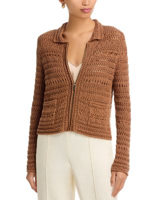 Collared Cardigan Sweater