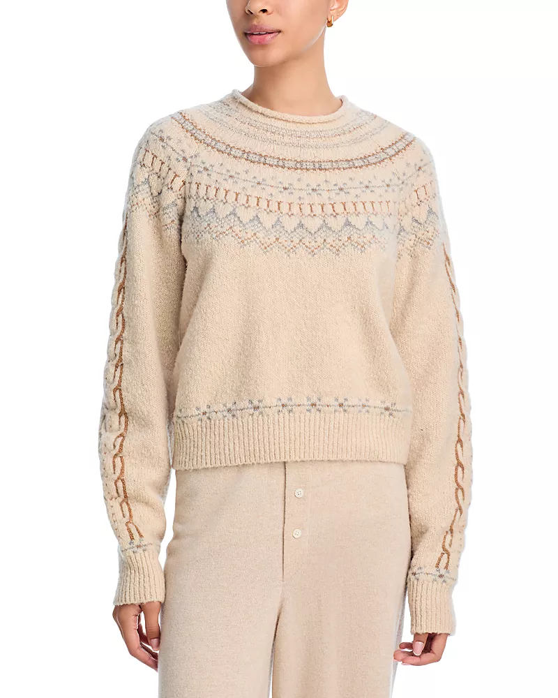 Guest in Residence Cloud Chalet Fair Isle Sweater