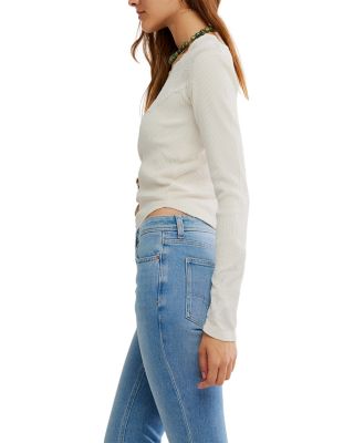 Butterfly Lace Trim Top