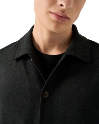 Herringbone Cashmere Chore Jacket